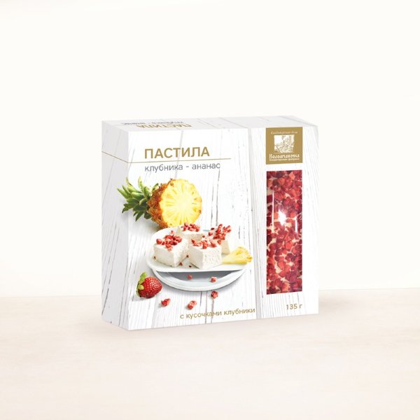 №2 Пастила 135г клубника-ананас  в Ленинск-кузнецком
