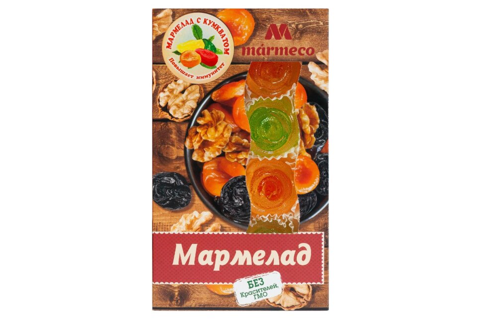  Мармелад Мармеко с кумкватом, 180г   в Ленинск-кузнецком